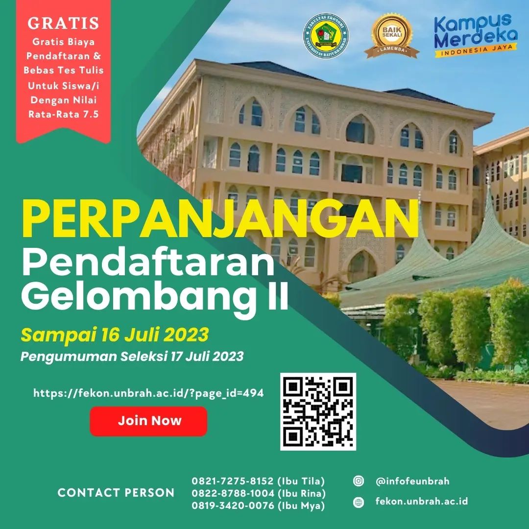 FAKULTAS EKONOMI & BISNIS | Universitas Baiturrahmah